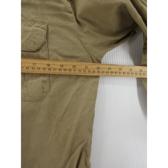 VINTAGE Washington Dee Cee Shirt 16 Sanforized 50s 60s Military Patch - Picture 6 of 11